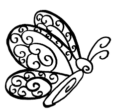 Butterflies Are Beautiful Insects They Are Born As Worms Which Take Shelter Into Cocoons And Finall Butterfly Coloring Page Butterfly Drawing Coloring Pages