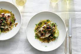 Fish With Sizzling Olive Butter Recipe Nyt Cooking