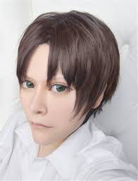 LanTing Cosplay Wig Attack On Titan Allan Black Wigs Corta Frauen Cosplay  Party Fashion Anime Human Costume Full wigs Synthetic Haar Heat Resistant  Fiber : Amazon.co.uk: Beauty