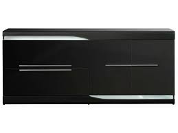 buffet ovio coloris noir laque buffet conforama pas cher meubles maison loisirs ventes pas cher com buffet conforama buffet conforama