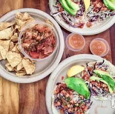 The salmon poke was pretty perfect to me. Blog Megan Varga