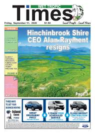 +61 (07) 3634 5100 email: 2020 September 11 Newspaper Edition By Ccin Issuu
