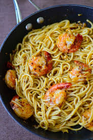 Spaghetti Aglio Olio With Prawn Culinaria Al Dente