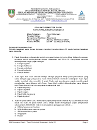 Berikut ini yang bersaldo normal debet kecuali a. Contoh Soal Akuntansi Keuangan Kelas 11 Beserta Jawabannya Cara Golden