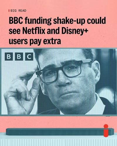 Millions of streaming subscribers who don't currently pay for the BBC could  be asked to start, under new funding plans being considered by Andy  Burnham's government 🔎 Big read by Scott Bryan
