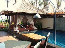 It has a swimming pool right outside the house. Balinese Architecture Wikipedia