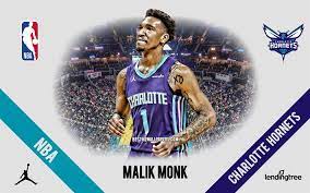 Malik is ranked top 5 in the class of 2016. Download Wallpapers Malik Monk Charlotte Hornets American Basketball Player Nba Portrait Usa Basketball Spectrum Center Charlotte Hornets Logo For Desktop Free Pictures For Desktop Free