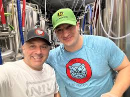 Matthew Potash and Marc Potash getting a private tour of Sagamore Spirit.  Thank you to the Sagamore team for the walk around. It was great...