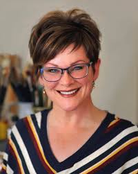 Serene Water Scene Painting from Studio Boat