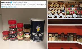 Man Who Suggested Alphabetizing Spices Is Mocked For Having Just Five Seasonings Daily Mail Online