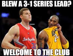 Nba Memes On Twitter La Unites On 3 1 Playoff Leads Clippers Lakers Http T Co Fnah5ogk4r Twitter