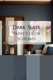 Room Redo Dark Blue Grey Wall Color Ideas Grey Wall Color Slate Blue Walls Blue Wall Colors