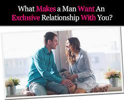 You can date four people at the same time if you want without being accountable to anyone. What Makes A Man Want An Exclusive Relationship With You A New Mode