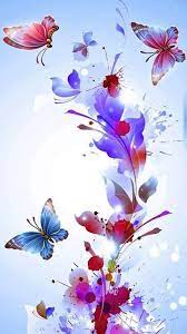 Butterfly Wallpaper Mobile Butterfly Wallpaper Iphone Butterfly Wallpaper Flower Background Wallpaper