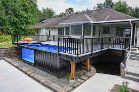 Inspiration For A Sunny Sunday Great Install Modpools Swimmingpool Deck Pool Summer Inspiration Shipping Container Swimming Pool Container Pool Container House