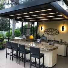 Vær fri til engros louvered tak louvered tak pergola system er designet med fire typiske design alternativer. Easily Assembled Rainproof Pergola Motorized Louver Pergola Balkon Selber Bauen Lamellendach Pergola Holz