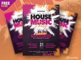 In today's post, we present 80 free dj flyers that you can download in psd templates file format. House Party Flyer Template Psd Download Psd