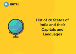 Delaware is the second smallest state, with a land area of 1,948 sq. List Of 28 States Of India And Their Capitals And Languages Entri Blog