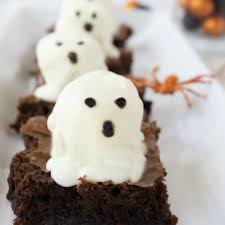 See more ideas about decorated brownies, cupcake cakes, christmas brownies. Boo Halloween Brownies Around My Family Table