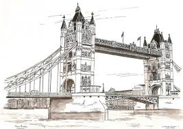 « ils étaient six… » dans la série limitée aux éditions de la 25ème heure (caricature d'ils étaient dix. Coloriage Pont En Angleterre Dessin Gratuit A Imprimer