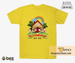 Seragam paud tk seragam sekolah anak tk baju sekolah tk putri | baju sekolahan seragam paud & tk nasional 2020 seragam formal merupakan seragam bernuansa resmi. Desain Kaos Tk Islam Menggunakan Gambar Kartun Muslim
