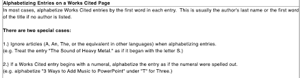 Place your cursor at the beginning of the title works cited and insert a continuous section break. Notes Mla Formatting The Works Cited Page Claire Doyle Library Formative