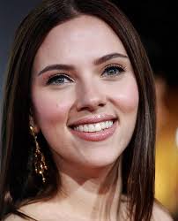 Scarlett Johansson with red hair.