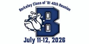 Berkeley Sr High Class of 1981 Reunion