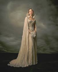 Here comes the bride! @iamhearte is dressed in custom @eliesaabworld  couture for a vow renewal ceremony with husband @escuderochiz this evening!  👰🏻‍♀️ The woman of the hour walked down the aisle at