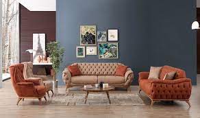 berrak koltuk takimi familyroom tv decoration home trend fur contemporary decor living room sofa set classy living room