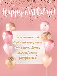Save with up to 50% off birthday invitations at zazzle! Gorgeous Glitter Happy Birthday Card For Her Birthday Greeting Cards By Davia