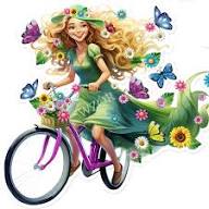 Pani Wiosna na Rowerze