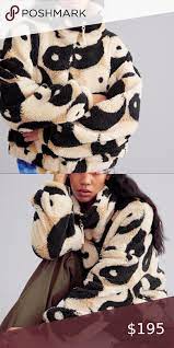 Urban Outfitters Yin Yang Sherpa Jacket Sherpa Jacket Urban Outfitters Jacket Urban Outfitters