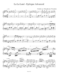 City Of Stars La La Land Piano Sheet Music Print And Download In Pdf Or Midi La La Land Epilogue Advanced Credits To Asongscout Youtube Free She Piano Sheet Music Pdf Sheet Music Piano Sheet Music