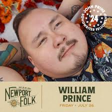 ARTIST ANNOUNCEMENT: We are thrilled to announce that our 2024 John Prine  Songwriter Fellowship recipient will be William Prince. The fellowship was  created in partnership with John's family, to celebrate his life