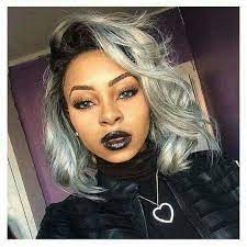 Sew In Hairstyle With Color Grey Hair Styles Grey Hair Wig Hair