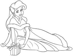 Get your free printable princess coloring pages at allkidsnetwork.com. Disney Princess Christmas Coloring Pages Part 1