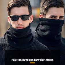 Férfi sál, Cozevdnt, poliészter, fekete, egyméretes