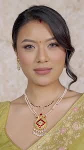 Elegant Teej Jewelry: KN Polki & Purnima Mangalsutra