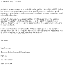 Companies sometimes ask for reference letters for candidates under consideration. Employee Reference Letter 13 Examples Templates