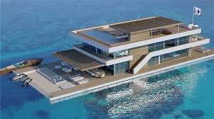 Floating Homes Architekten Bda Fuchs Wacker In 2020 Floating House Floating Architecture House Boat
