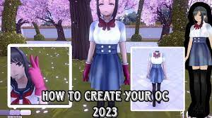 How to create your Oc 2023💗part 16 - Yandere Simulator Tutorial 💗  #yanderesimulator #tutorial #game - YouTube
