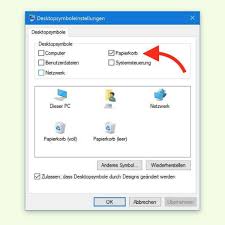 Desktop icons ✓ download 393 desktop icons free ✓ icons of all and for all, find the icon you need, save it to your favorites and download it free ! Windows 10 Papierkorb Symbol Auf Dem Desktop Zeigen Multimedia