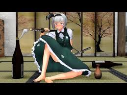 東方mmd 妖夢の珍道中 妖夢にお酒を飲ませたら の巻 mmd モデル 東方 妖夢 夢