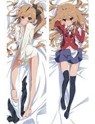 Body Pillow Covers Anime - Toradora Dakimakura Taiga Aisaka - Hugging  Dakimakura Sexy boy Girl Long Throw Bedding Pillowcase Cushion Cover Home  Room Decor, Silk, Double Sided, 20