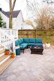 You can also create a beautiful organized look of your. Adding A Diy Paver Patio To The Backyard Live Free Creative Co