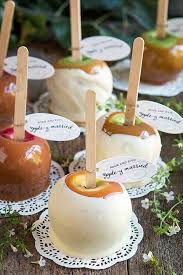 Caramel Apples Recipe Winter Wedding Favors Apple Wedding Favors Candy Wedding Favors