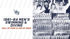Hall of Fame Class of 2022: 1981-84 Men's Swimming & Diving