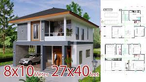 We did not find results for: Small House Design 8x10 Meter 27x40 Feet 4 Beds Small House Design