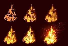 Fire Tutorial Easy By Https Www Deviantart Com Ryky On Deviantart Digital Painting Tutorials Fire Painting Fire Drawing